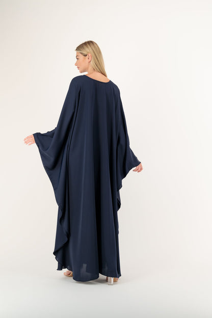 Nida Butterfly abaya model-back